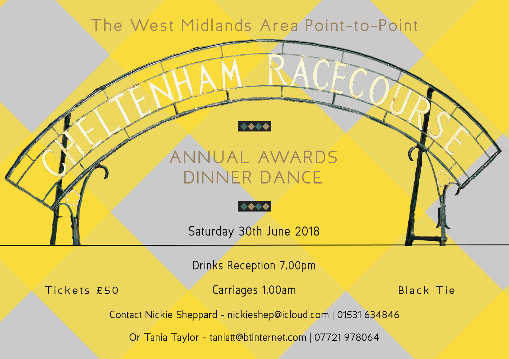 The West Midlands Area Annual Awards & Dinner Dance 2018